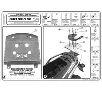 GIVI KIT Piastra Att. post Bauletto M.lock per GILERA Nexus125-250-300-500 06-14