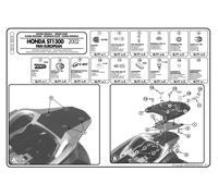 GIVI KIT Piastra Att. post. Bauletto Monokey per Honda Pan European ST1300 02-