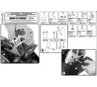 GIVI kit spoiler Attacchi Staffe Parabrezza per BMW R 1200 GS 2004 - 2012