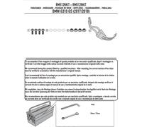 Kit Attacchi Parafango Posteriore Givi RM5126KIT