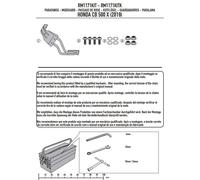 GIVI Kit supporto attacchi per parafango per Honda CB 500 X 2019 2020 2021 2022
