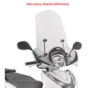 GIVI Lastra Parabrezza Trasparente senza Attacchi per Honda SH Mode 125 2021-22
