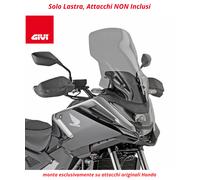 GIVI Parabrezza / Cupolino Fumè no attacchi 52,5x37cm per HONDA NC750X 2025 2026