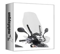 givi parabrezza d1143st compatibile con honda sh 300 i 2015 2016 2017 2018 2019 2020 MOTOTOPGUN