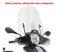 5612A - Givi Parabrezza trasparente 46,5x67 cm Piaggio Medley 125-150 (16)