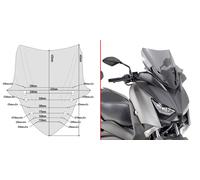 Parabrezza Givi D2136S Fumé