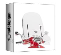 givi parabrezza trasparente 104a + attacco compatibile con piaggio vespa gts 310 2025 MOTOTOPGUN