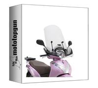 givi parabrezza trasparente 1125a + attacco compatibile con honda sh mode 125 2013 2014 2015 2016 2017 2018 2019 2020 MOTOTOPGUN