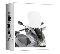 givi parabrezza trasparente 1163dt + attacco compatibile con honda pcx 125 2018 2019 2020 MOTOTOPGUN