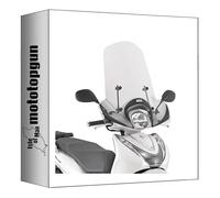 givi parabrezza trasparente 1193a + attacco compatibile con honda sh mode 125 2021 2022 2023 2024 MOTOTOPGUN