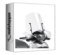 givi parabrezza trasparente 313a + attacco compatibile con honda sh 125-150 i 2005 2006 2007 2008 MOTOTOPGUN