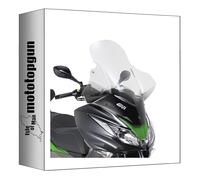 givi parabrezza trasparente 4111dt + attacco compatibile con kawasaki j300 2014 2015 2016 2017 2018 2019 2020 2021 MOTOTOPGUN