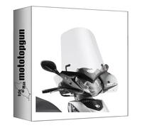givi parabrezza trasparente 443a + attacco compatibile con kymco people gti 300 2010 2011 2012 2013 2014 2015 2016 2017 2018 2019 2020 MOTOTOPGUN