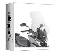 givi parabrezza trasparente 6121dt + attacco compatibile con kymco dink 125-150 flat 2023 2024 MOTOTOPGUN