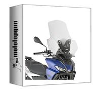 givi parabrezza trasparente 6711dt + attacco compatibile con aprilia sr gt 125-200 2022 2023 2024 MOTOTOPGUN