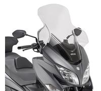GIVI Parabrezza Trasparente 75 x 67 per Suzuki Burgman 400 2017 - 2022