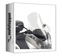 givi parabrezza trasparente d137st compatibile con yamaha majesty 400 2004 2005 2006 2007 2008 MOTOTOPGUN