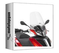 givi parabrezza trasparente d5600st compatibile con piaggio mp3 yourban 125-300 2011 2012 2013 2014 2015 2016 2017 2018 MOTOTOPGUN