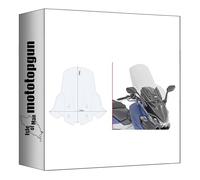 givi parabrezza trasparente d7060st compatibile con sym maxsym tl 500/508 2020 2021 2022 2023 2024 MOTOTOPGUN