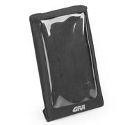 GIVI Porta Telefono e Documenti Moto EASYSH Universale con Schermo Touch per Borse Serbatoio Easy-T - Nero