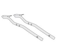 givi portapacchi monokey/monolock compatibile con suzuki sv 650 2016 2017 2018 2019 2020 mototopgun 3111fz