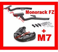GIVI PORTAPACCHI PORTAVALIGIA YAMAHA MT 07 TRACER 2016 GIVI 2130FZ + M7 + kit