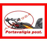GIVI PORTAVALIGIA + Piastra M5 KAWASAKI Z 650 2017 GIVI 4117FZ + M5