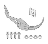 GIVI RM8717KIT KIT MONTAGGIO PARASPRUZZI UNIVERSALE RM02 BENELLI TRK702 X 23-24