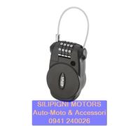 GIVI S220 LUCCHETTO A CAVO RETRAIBILE CON COMBINAZIONE - ANTIFURTO MOTO SCOOTER