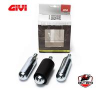 GIVI S450KIT SET DI TRE BOMBOLETTE DI CO2 DI RICAMBIO PER KIT RIPARAZIONE GOMME