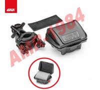 GIVI S604 Custodia universale per dispositivi di pagamento pedaggio + SUPPORTO