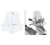 GIVI SCHERMO KYMCO AGILITY 300 R1619-20