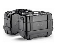 TRK33BBPACK2 - Coppia Valigie Laterali Givi Trekker/Monokey nero 33lt