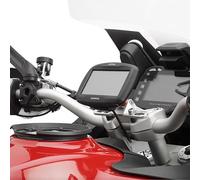 GIVI SGZ39SM SUPPORTO UNIVERSALE PER GARMIN ZUMO DA MANUBRIO IN ALLUMIO ANODIZZ.