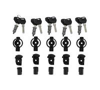 Givi SL105 - Set di serrature di sicurezza a chiave, colore: nero
