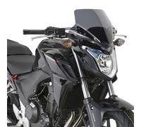 GIVI solo Cupolino Fumé 28,5 x 36 per Honda CB 500 F 2013 2014 2015