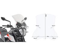 Cupolino Givi 7710DT Trasparente