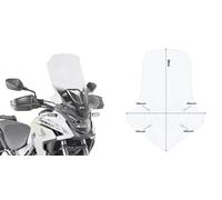 GIVI solo Parabrezza Fumè 58 x 45 per Honda CB 500 X 2019 - 2022