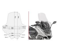 Parabrezza Givi D6110ST Trasparente