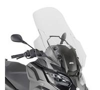 GIVI solo Parabrezza Trasparente 87x70 per PIAGGIO MP3 HPE 400/530 Excl 2022