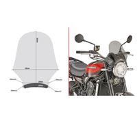 GIVI solo Parabrezza Universale 36,5x35 per Yamaha XT 1200Z Super Ténéré 2010-20