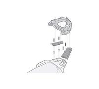 Givi SR1110 casi Monokey carrier Topcase, Nero