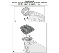 GIVI SR6106 Attacco posteriore specifico per bauletto MONOLOCK