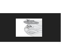 GIVI SR6107 PIASTRA PORTAPACCHI KYMCO DOWNTOWN 350 2015 2016 2017