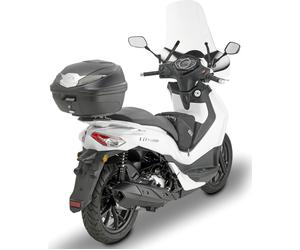 Givi SR7057 Sym HD 300, portapacchi posteriore Monolock male Nero