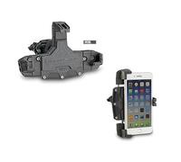 Givi Smartphone Handlebar Support Nero 115 / 55 mm