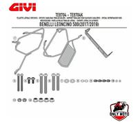 GIVI TE8704 TELAIETTI LATERALI BORSE EASYLOCK SOFFICI BENELLI LEONCINO 2017 2024