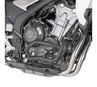 GIVI TN1171 PARAMOTORE TUBOLARE NERO + SLIDER PER MOTO HONDA CB 500 X 2022 22