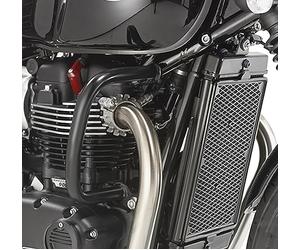 givi tn6410 paramotore nero compatibile con triumph street twin 900 2016 2017 2018 2019 2020 2021 2022 mototopgun