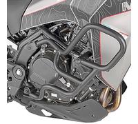 givi tn9350 paramotore nero compatibile con moto morini x-cape 649 2021 2022 mototopgun
